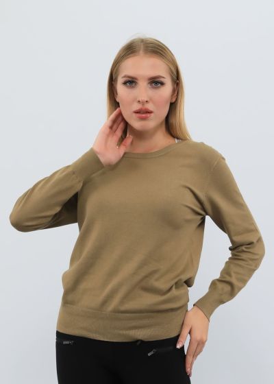 Tight Knitted Round neck Women's Sweater